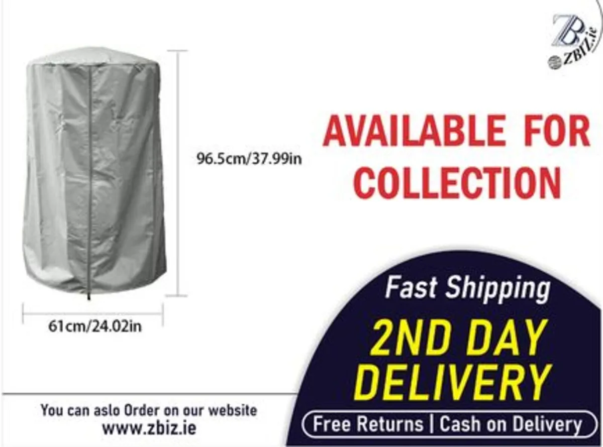 Tabletop Patio Heater Cover  Waterproof - Image 1