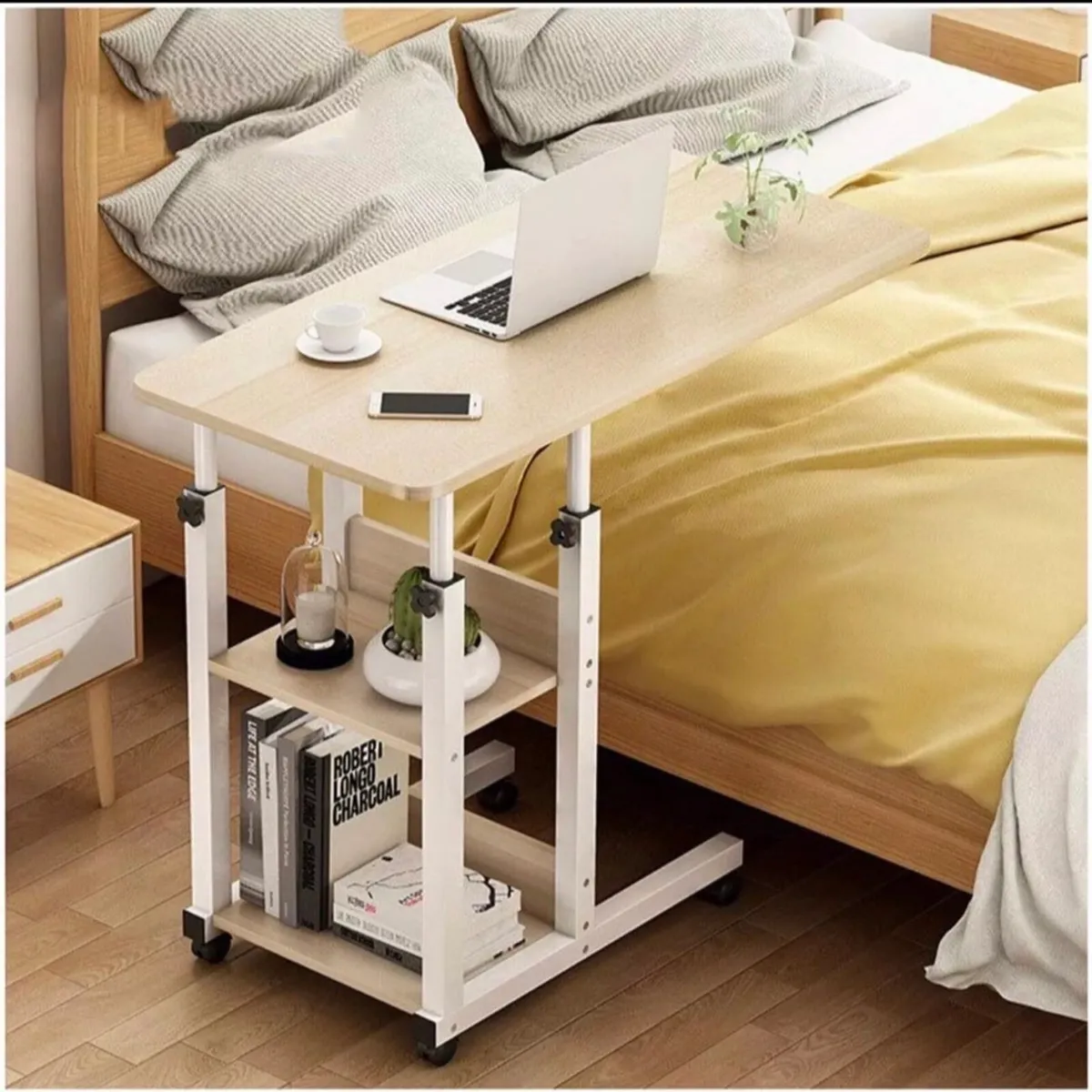 NEW Overbed Table Multi Purpose Study Desk - Image 2