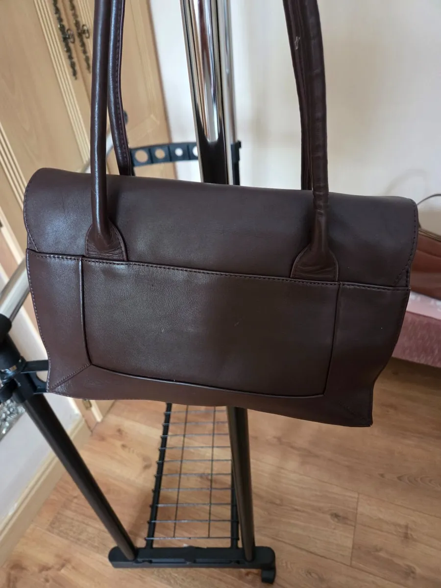A Radley chocolate brown hand bag - Image 3