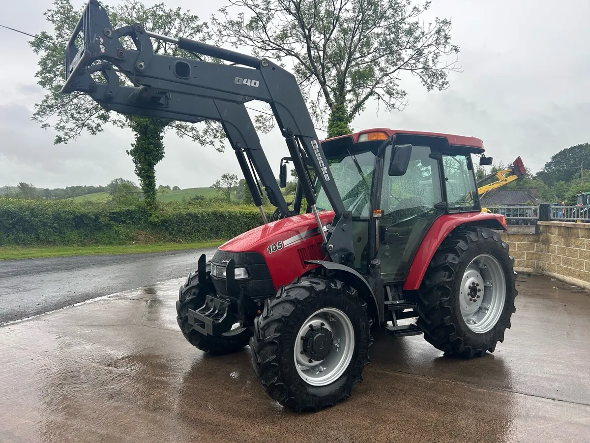 Case jxu 105 and loader - Image 2