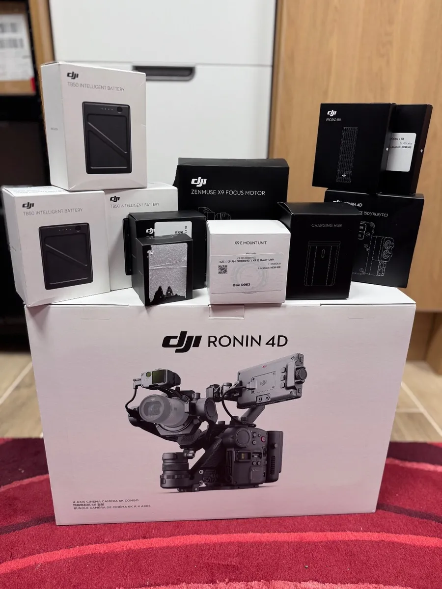 Ronin 4D 6K Cinema Camera FULL KIT - Image 1