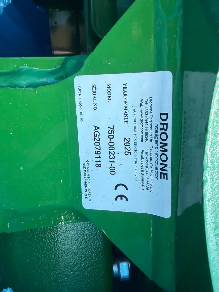 Dromone Hitch John Deere 6910 - Image 2