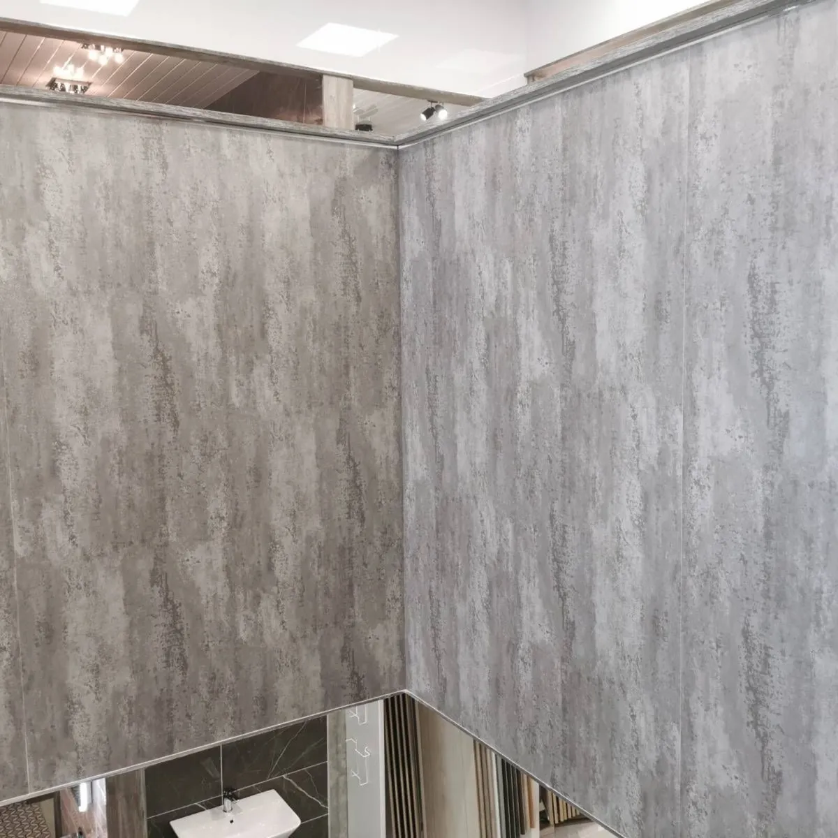 Bathshack - PVC Wall Panels - Urban Grey Design - Image 1