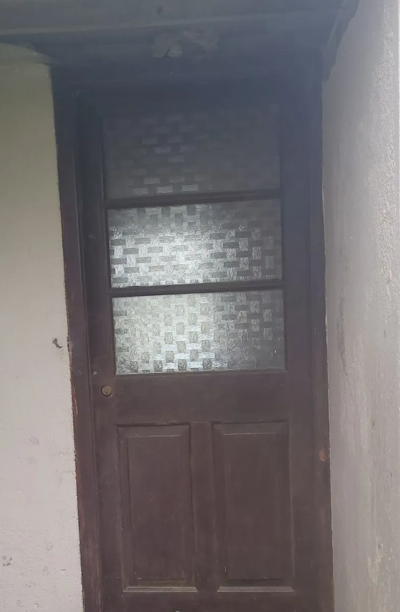 Fireplace Stove Teak Door - Image 4