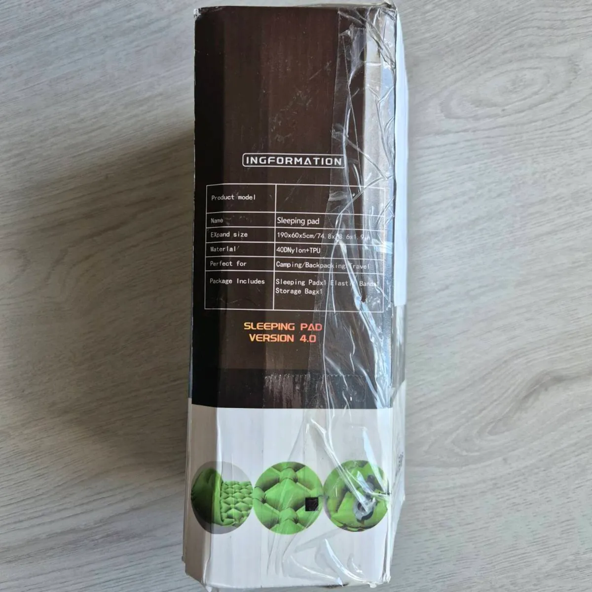 Self-inflating Camping Mat, Brand New - Image 3