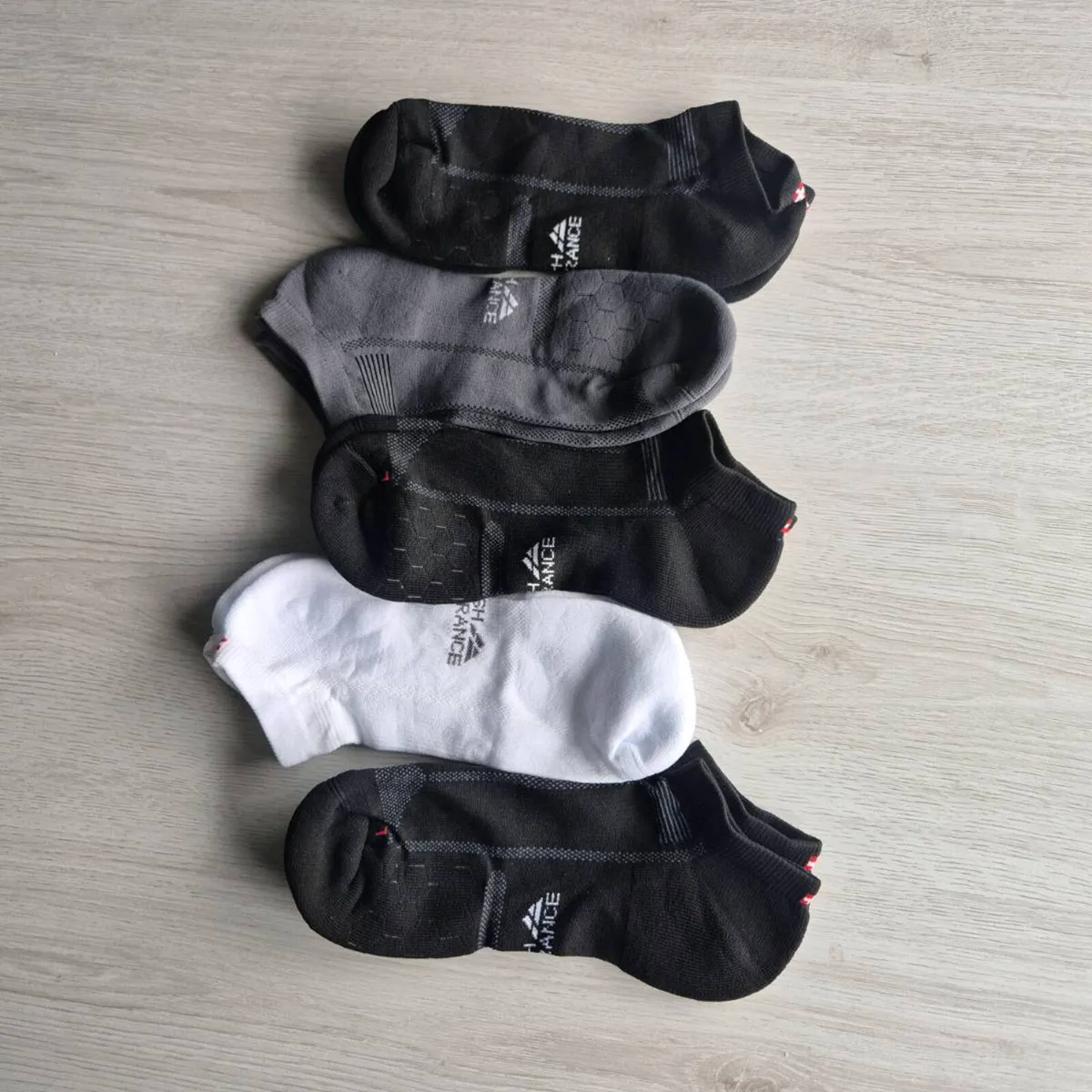 Danish Endurance, 5x Low-Cut Running Socks, UK 9-1 - Image 1