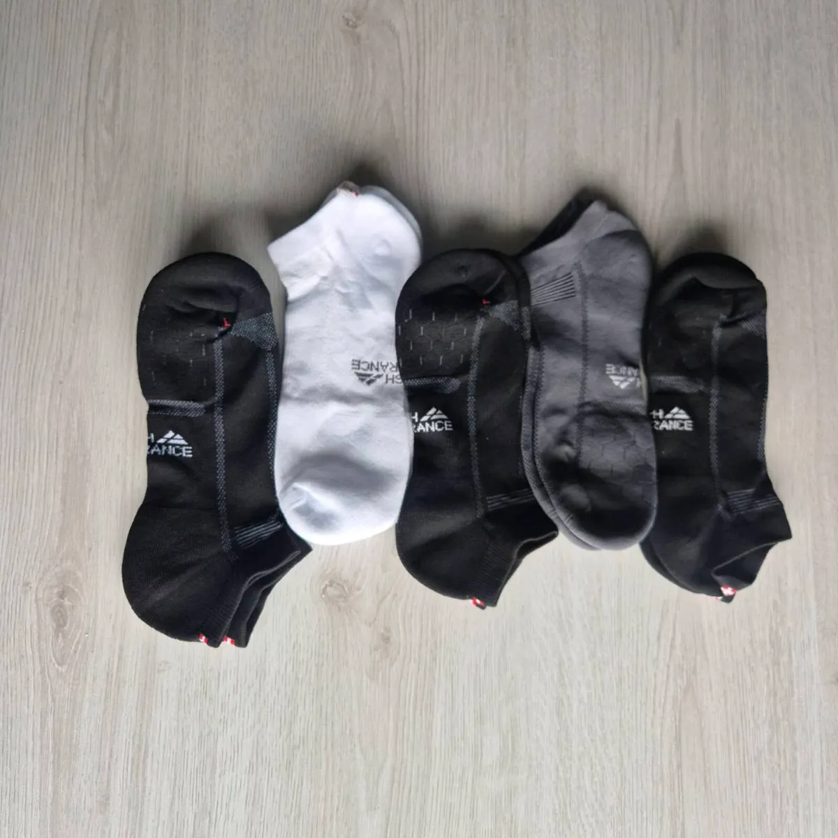 Danish Endurance, 5x Low-Cut Running Socks, UK 9-1 - Image 2