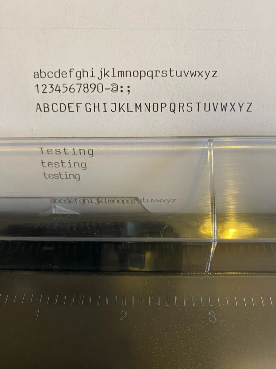 SHARP QL-110 Electronic Typewriter - Image 4