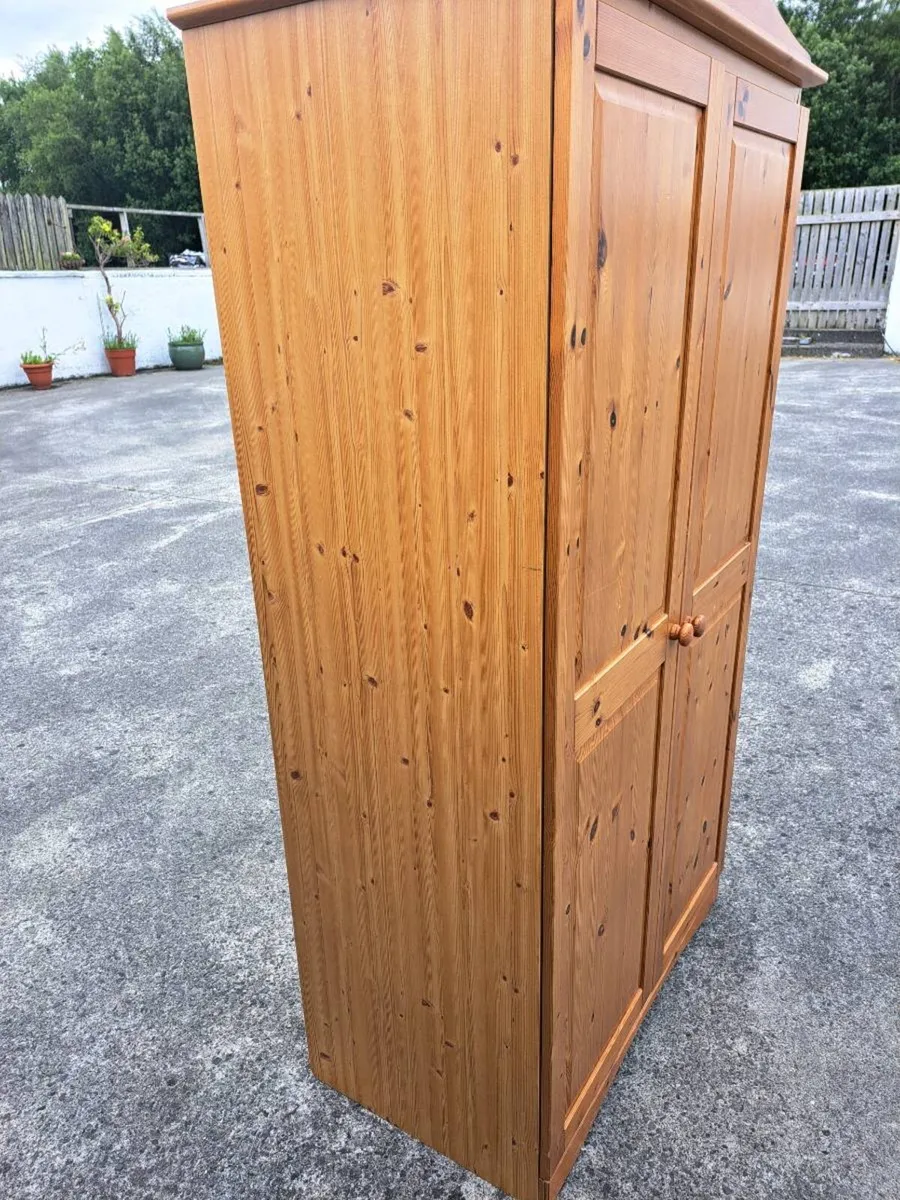 Lovely pine wardrobe - Image 2