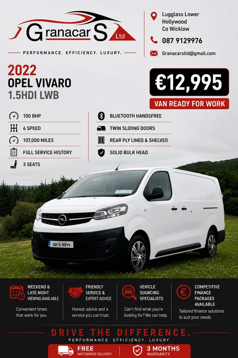 2022 Opel Vivaro 1.5Hdi LWB - Image 1