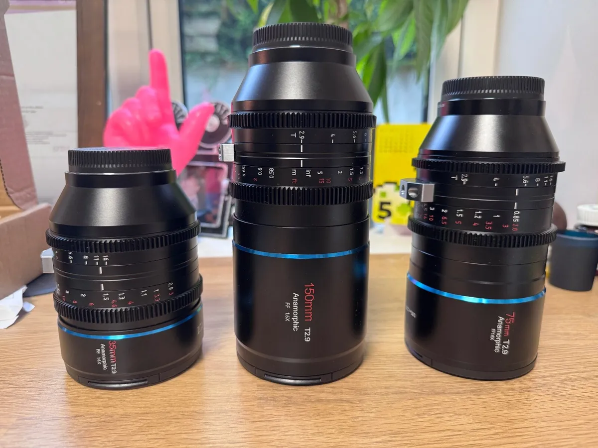 Sirui Venus Full-Frame Anamorphic Lens Set - Image 1