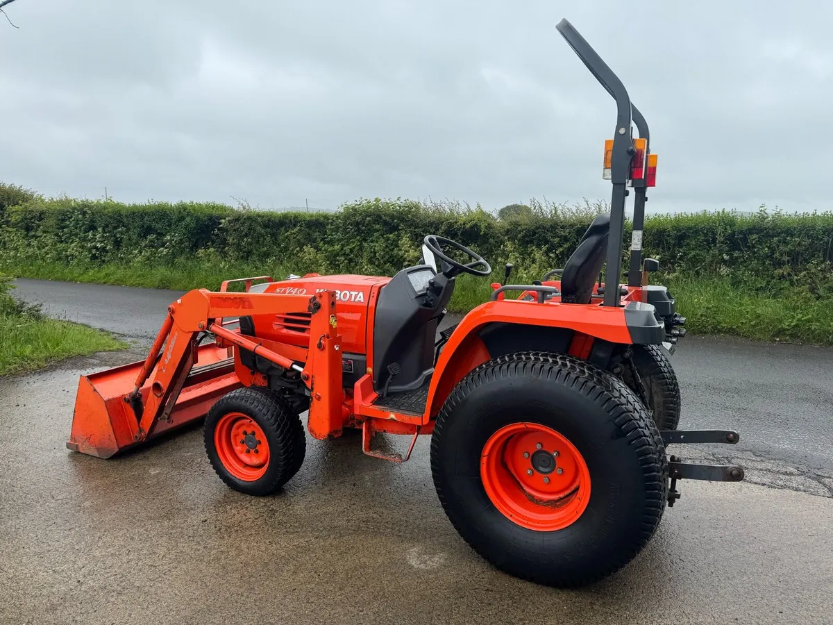 Kubota Compact Tractor with Front loader - Image 4