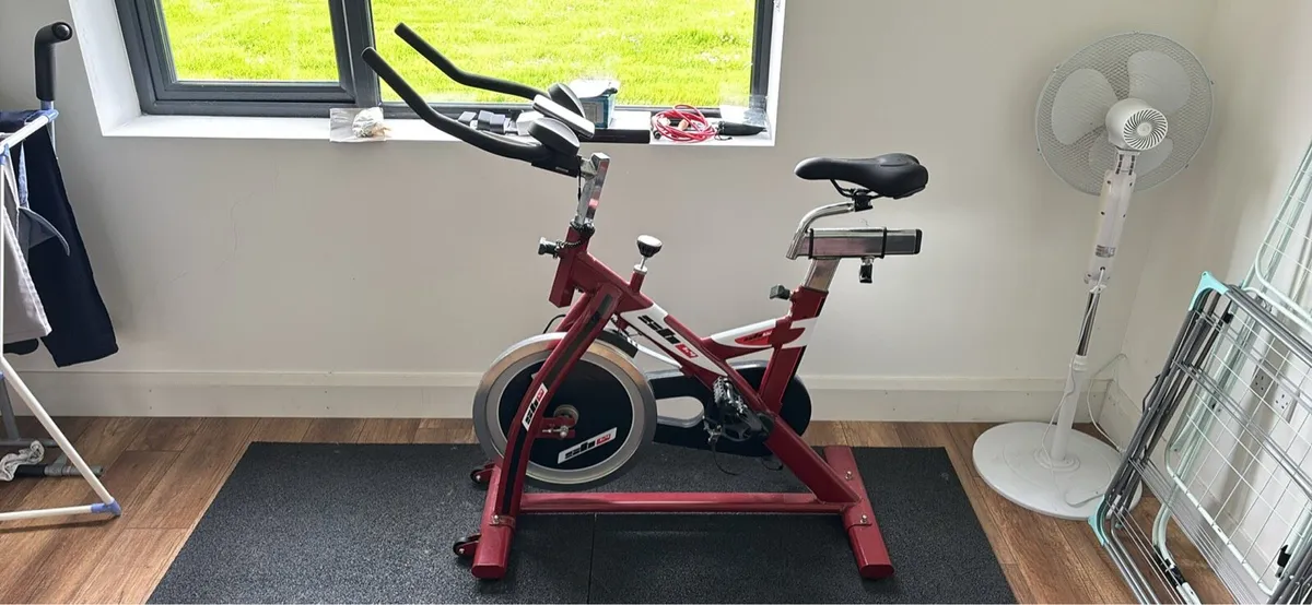Spin Bike and Anti Vibration Matts - Image 1