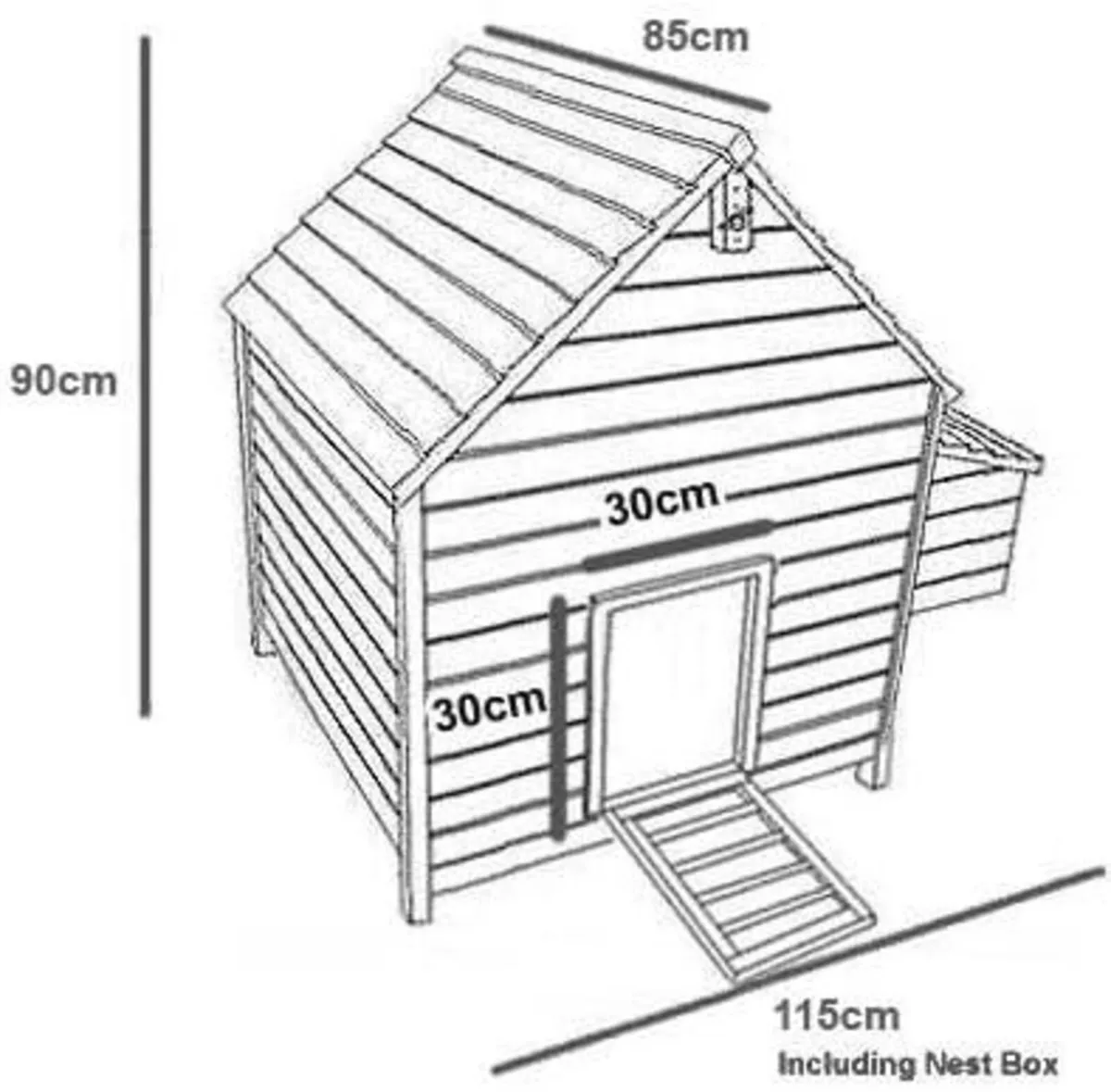 Coop House Chicken Coop, Large - Image 2