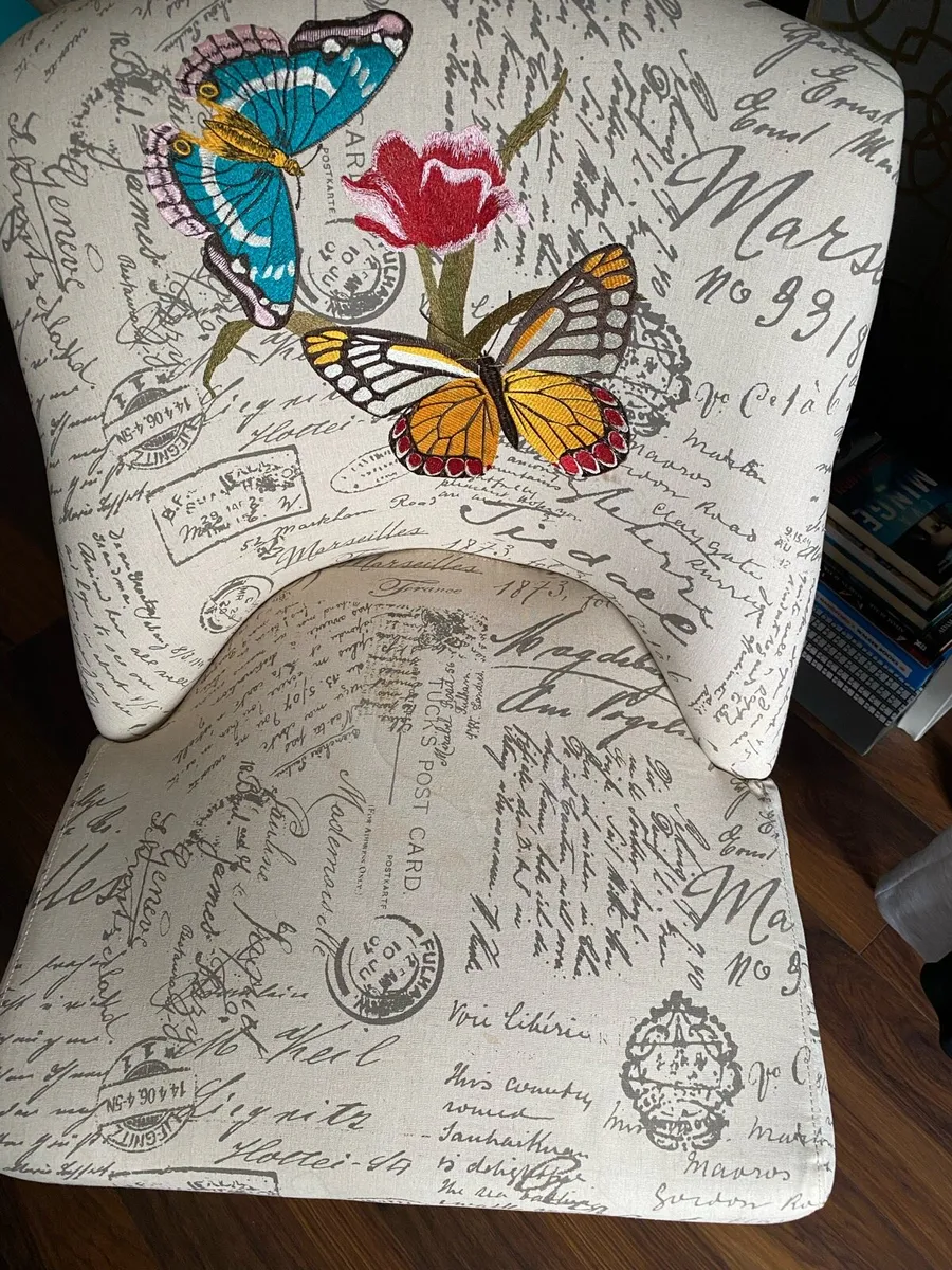 Patterned Accent Chair / Armchair - Image 2