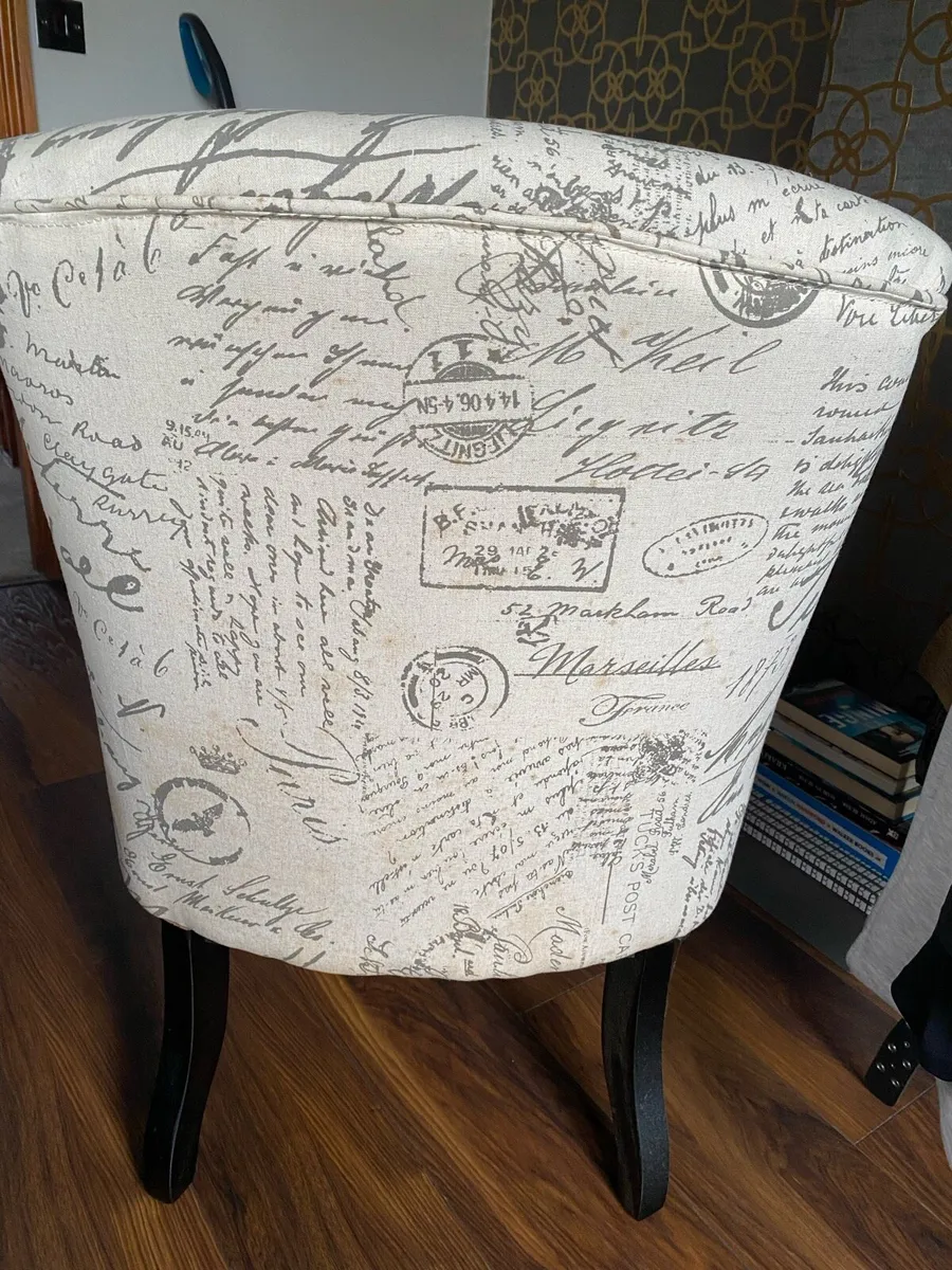 Patterned Accent Chair / Armchair - Image 3