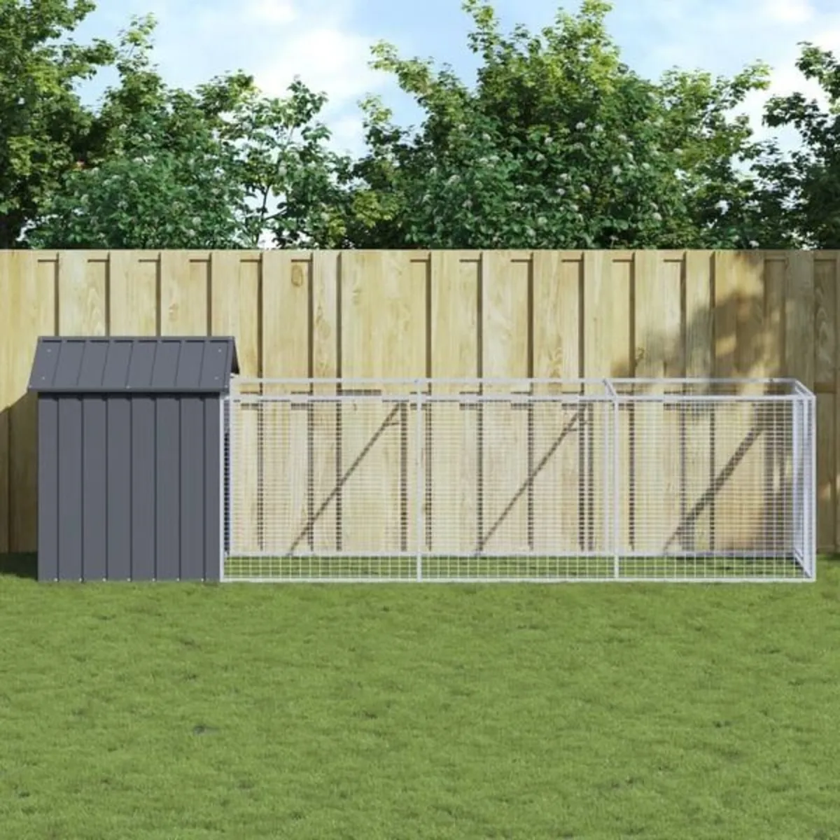 Dog House with Run - Image 1