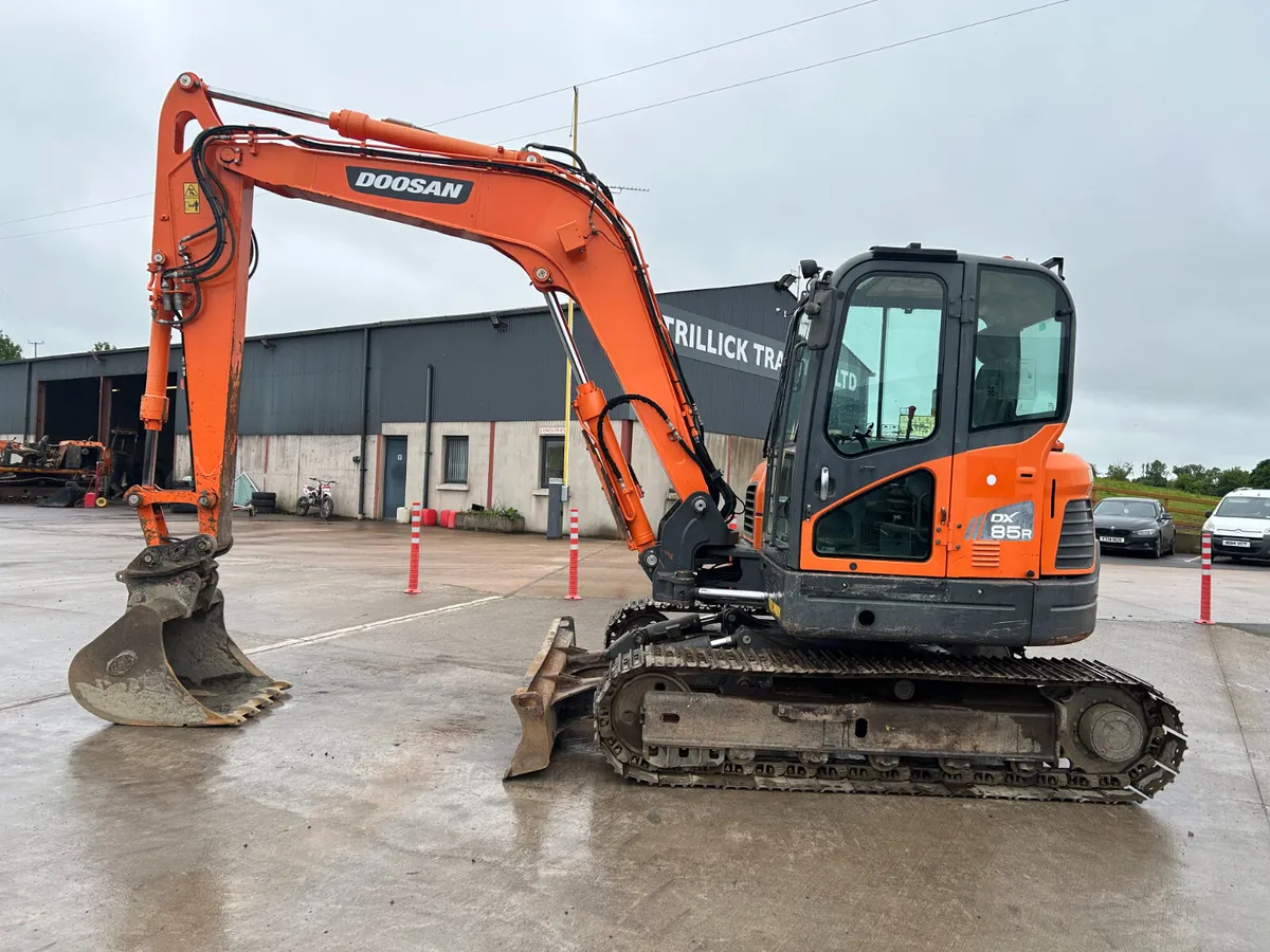 2016 Doosan DX 85R-3 (8600 KG) - Image 4