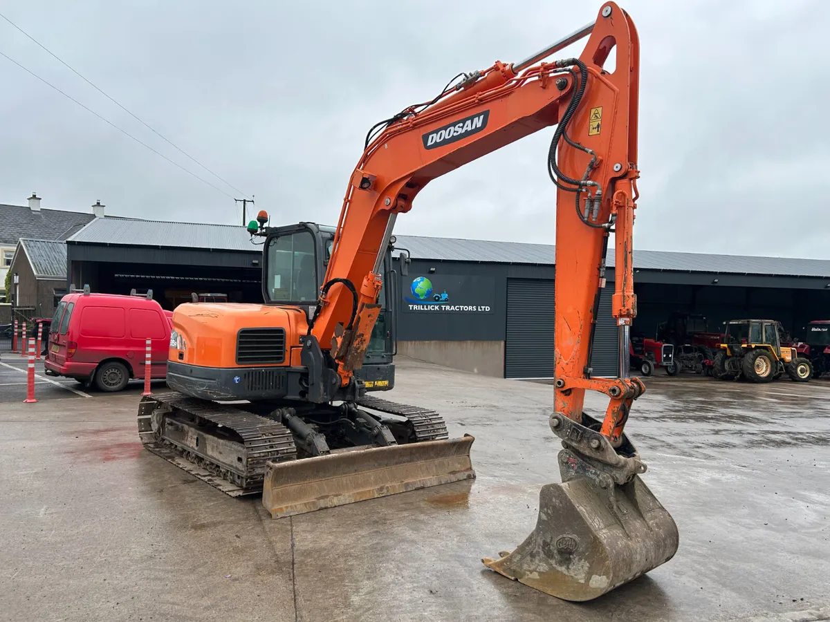 2016 Doosan DX 85R-3 (8600 KG) - Image 2