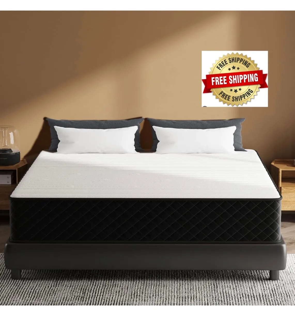 Extra Firm Small Double Mattresses 10 Inch, 7-Zone - Image 1