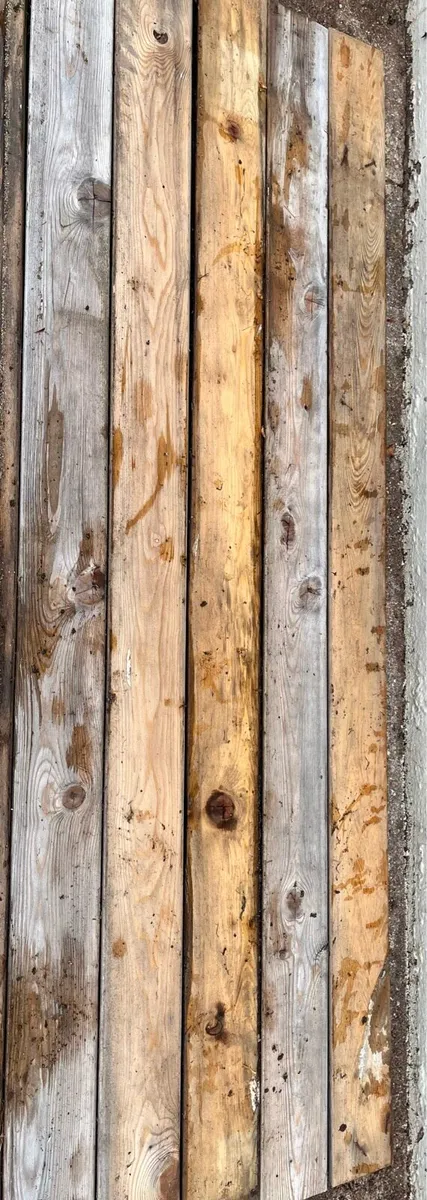 LARCH CLADDING.  2 bevelled edges.  NOT T&G. - Image 1