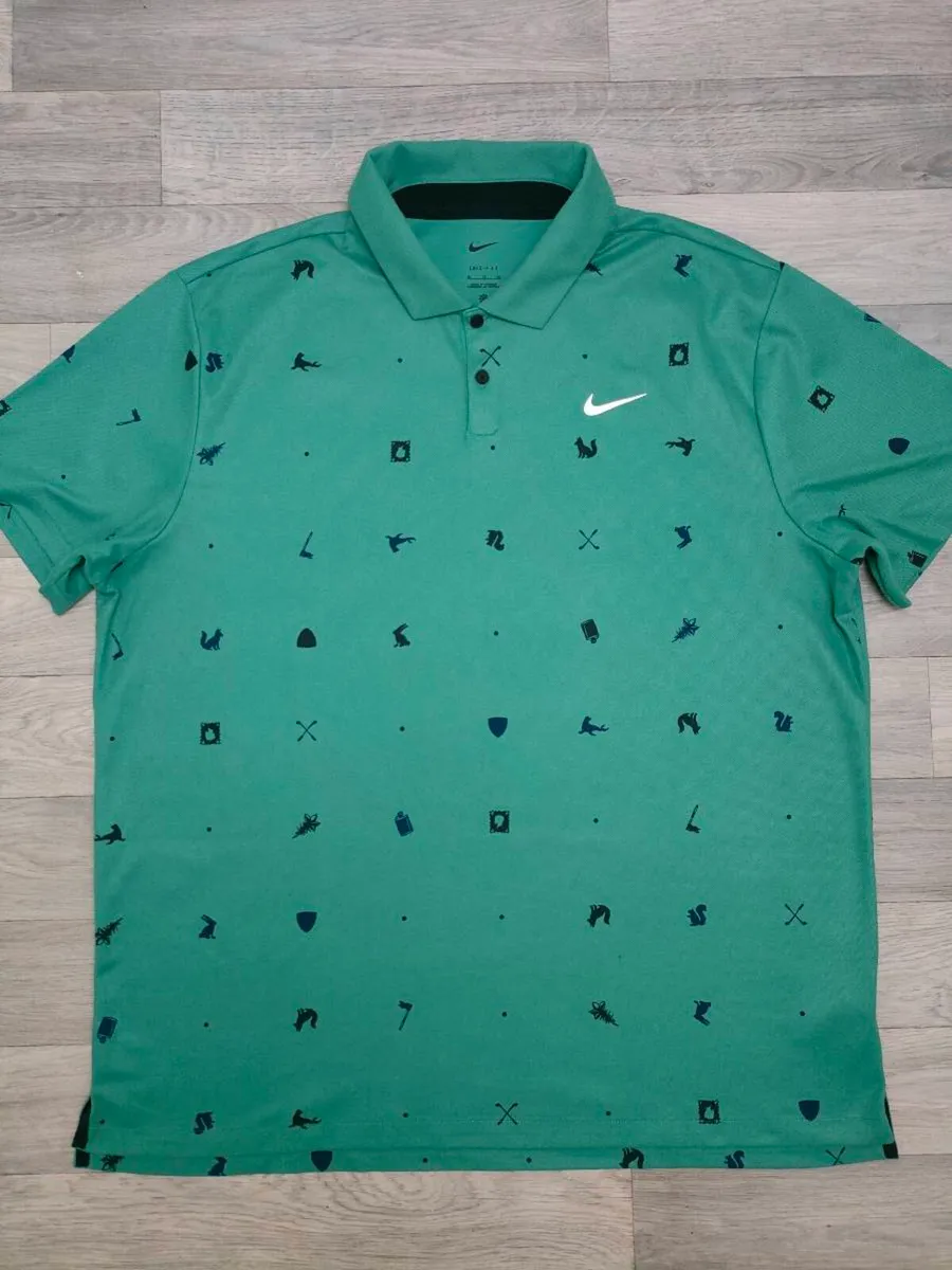 Nike Dry Fit Golf Polo Shirt Mens XL/XXL - Image 2