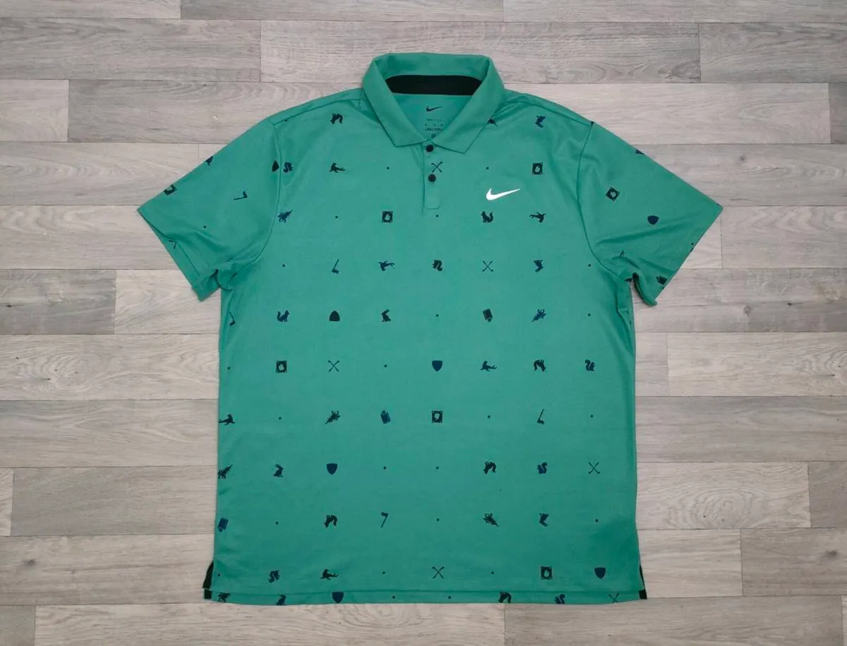 Nike Dry Fit Golf Polo Shirt Mens XL/XXL - Image 1