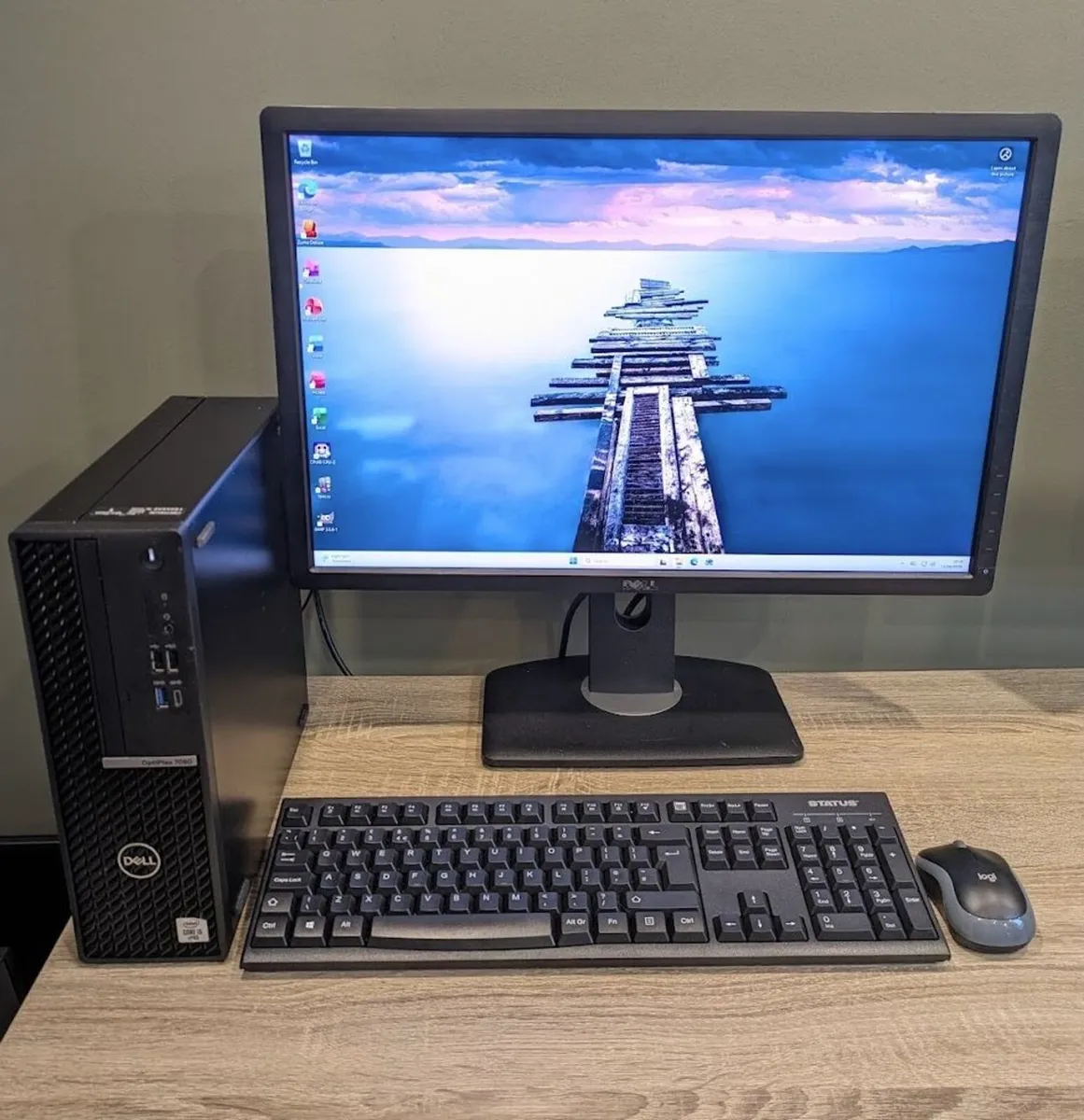 10th Gen i5 Win 11 Dell PC & 24" LCD Office Wifi - Image 3