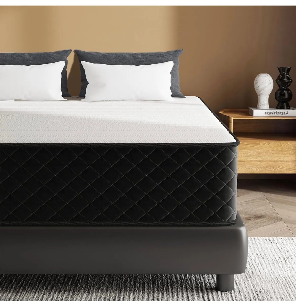 Extra Firm Single Mattress 10 Inch, 7-Zone Hybrid - Image 3
