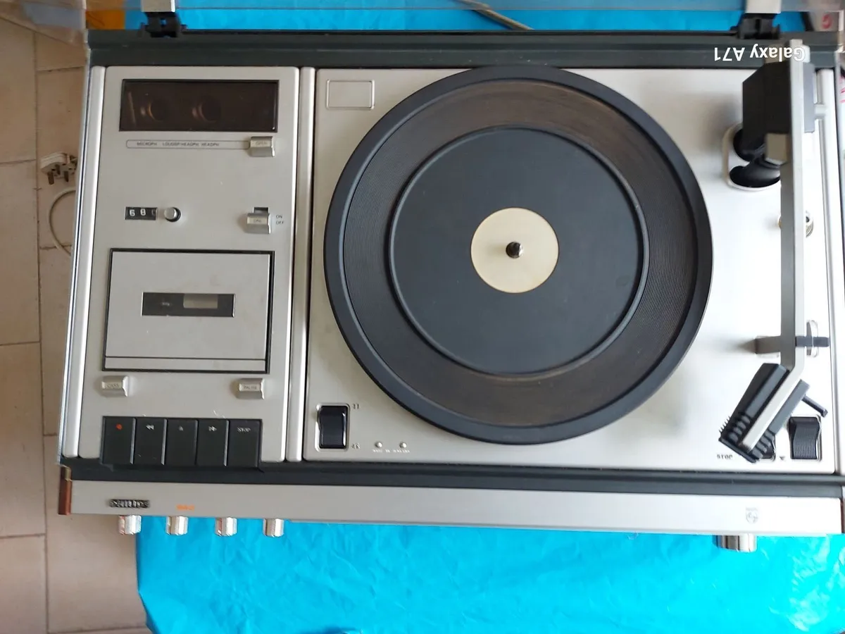Philips Radio-Cassette-Phono PZ1 U121 Holland 1974 - Image 3