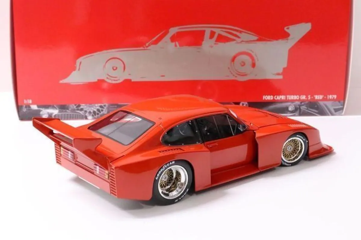Ford Capri Turbo Size 5 Red 1979 - Minichamps  NEW - Image 1