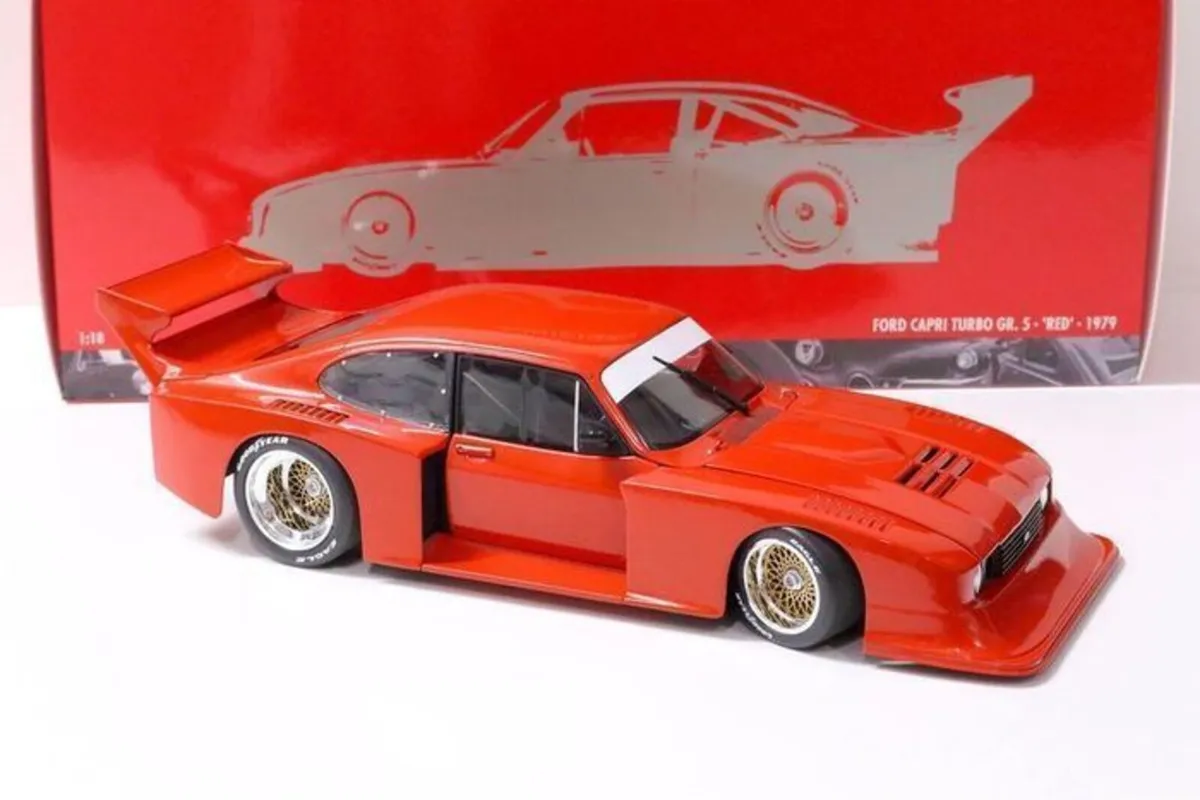 Ford Capri Turbo Size 5 Red 1979 - Minichamps  NEW - Image 2
