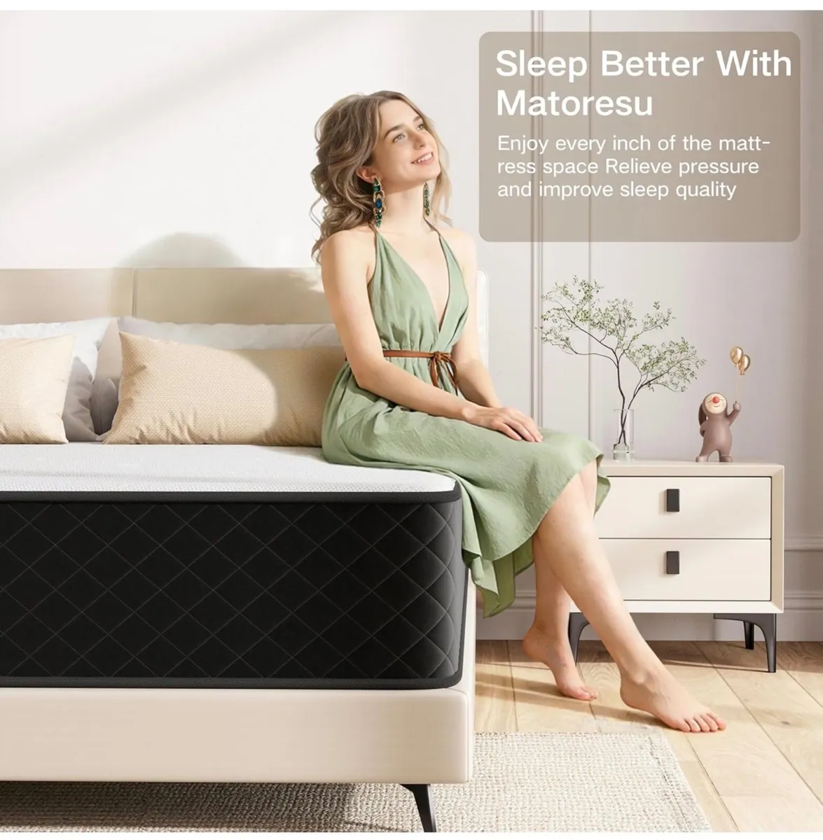 Hybrid Firm King Size Mattresses 5FT for Back Pain - Image 3