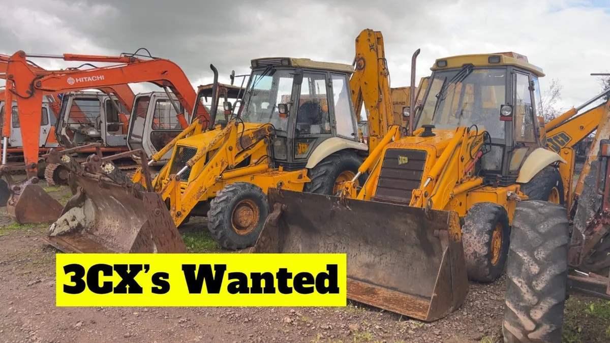 JCB 3CX's Wanted