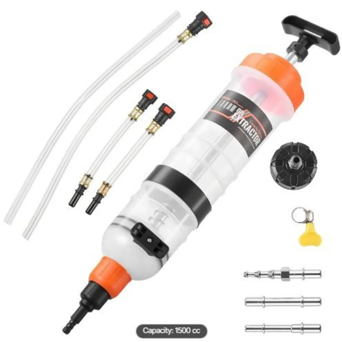 1.5 L Fluid Extractor, Manual Automotive Fluid Pum - Image 2