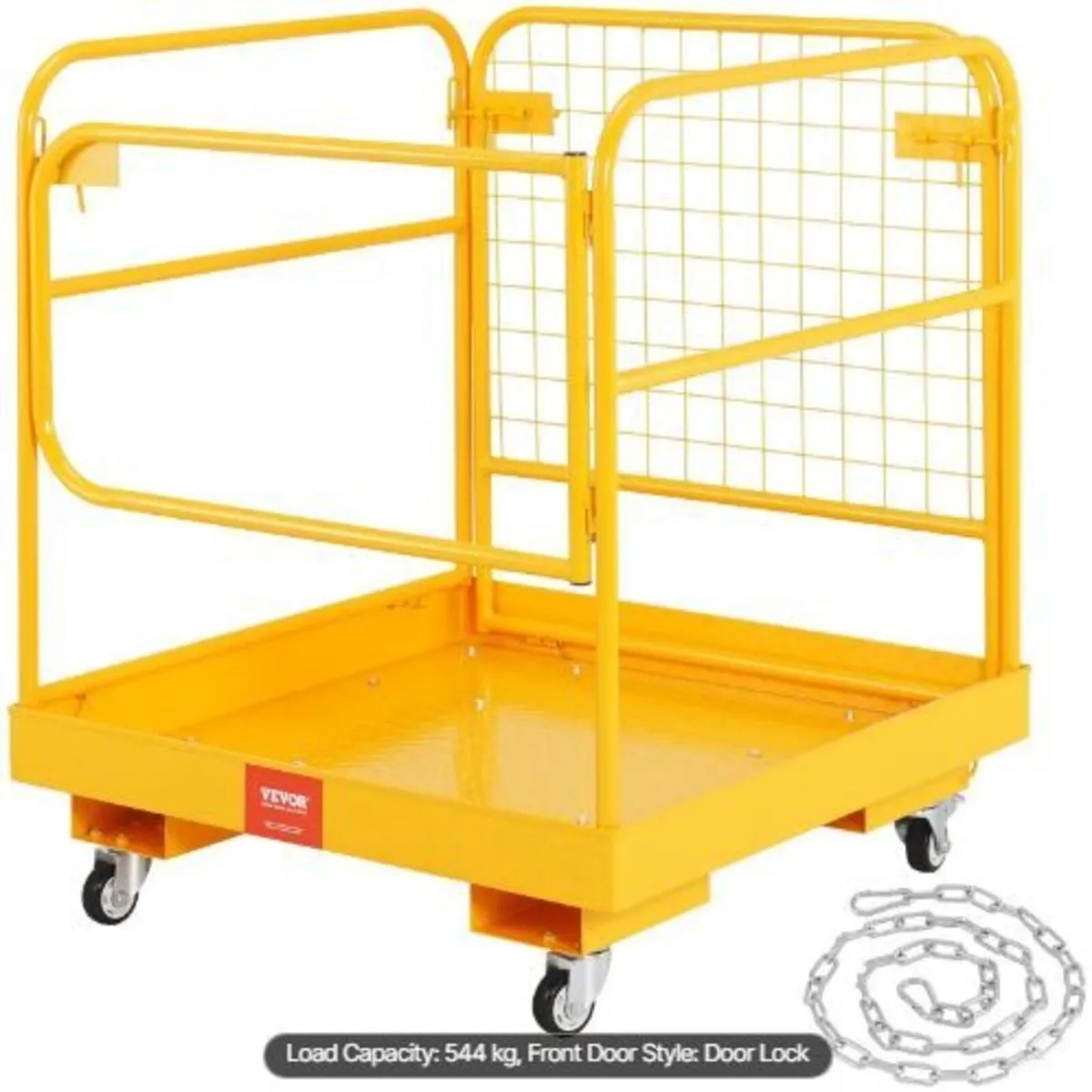 Forklift Safety Cage, 544.3 kg Load Capacity - Image 1
