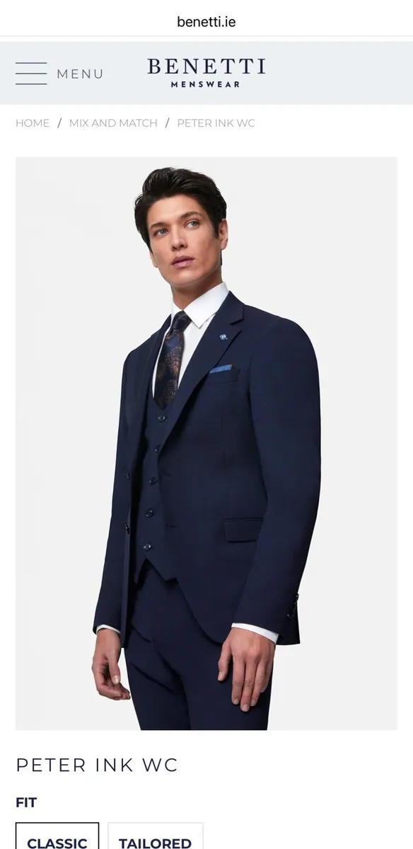 Benetti Three Piece Suit - Image 2