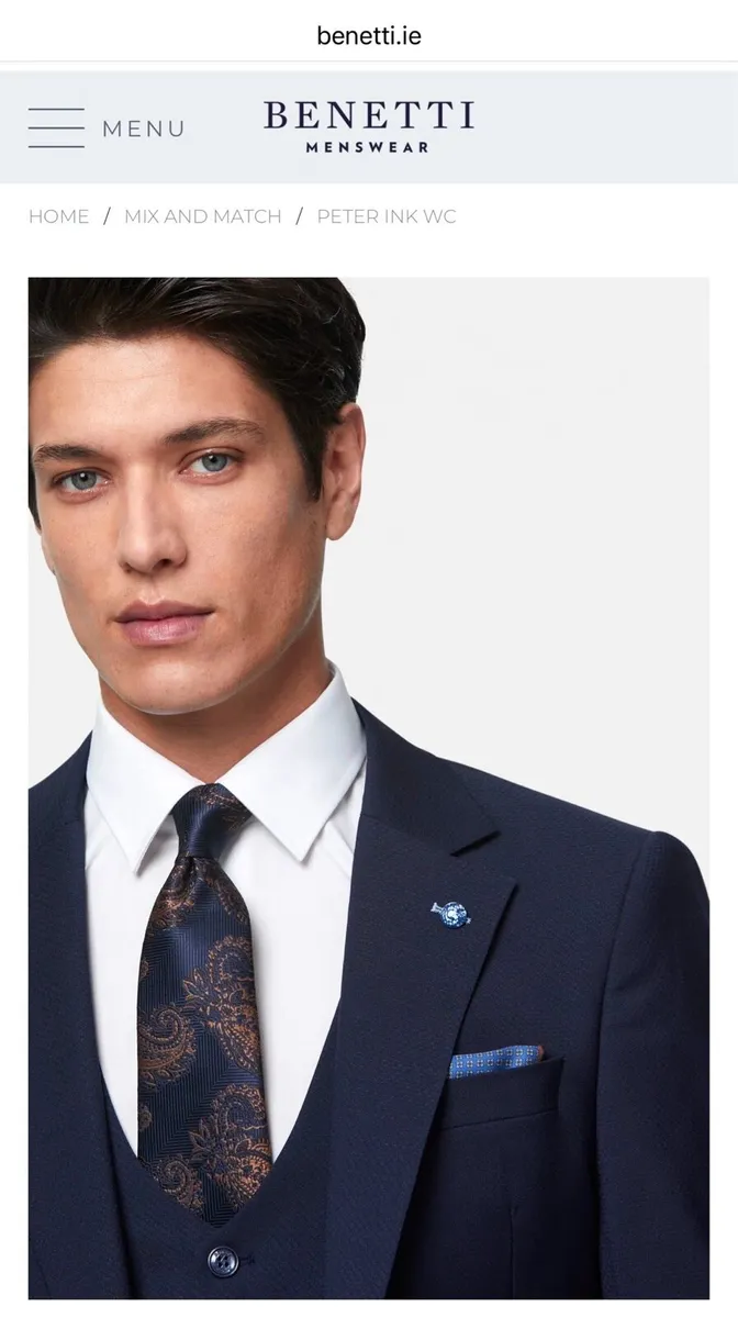 Benetti Three Piece Suit - Image 3