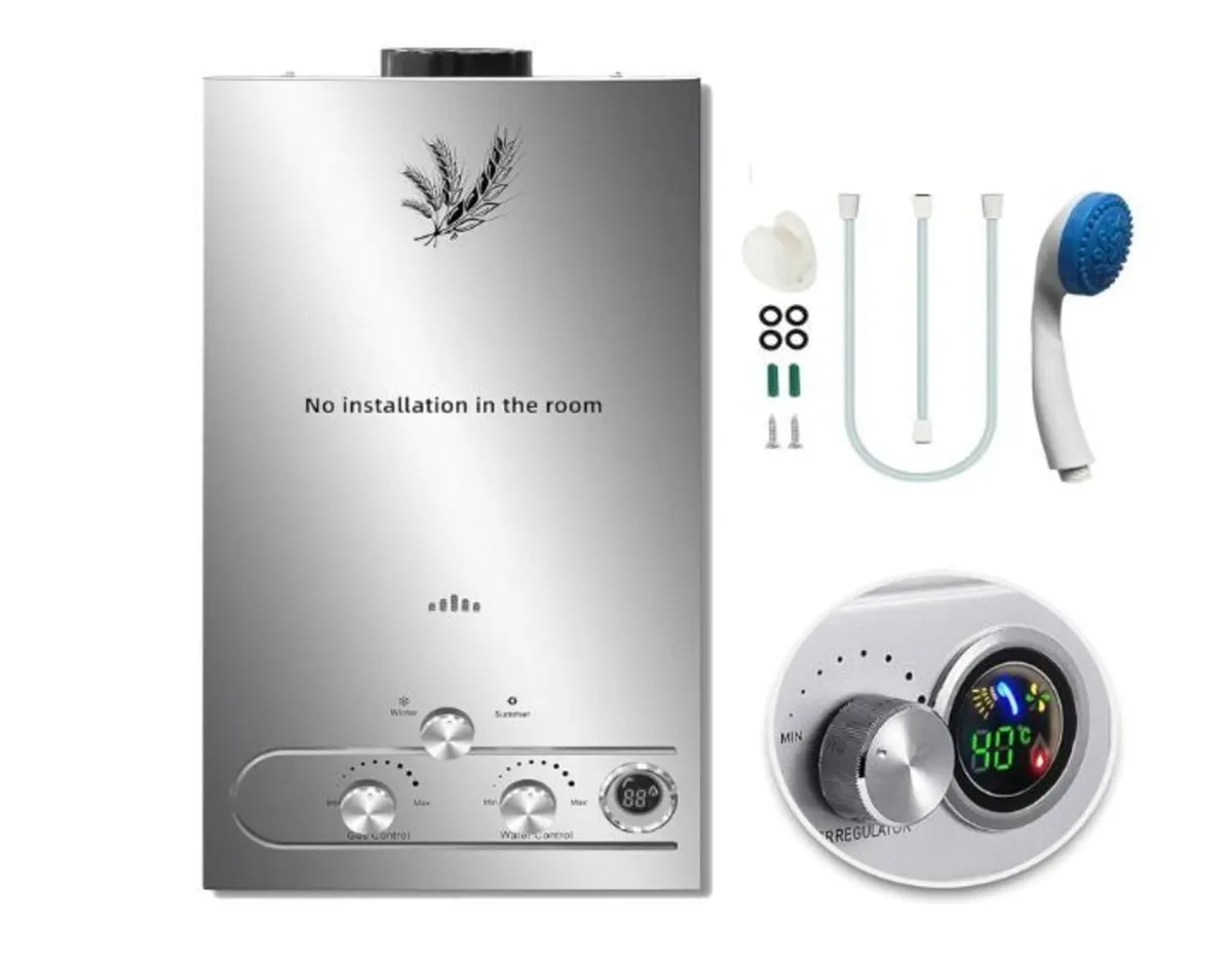 Gas instantaneous water heater 16L, propane water - Image 2