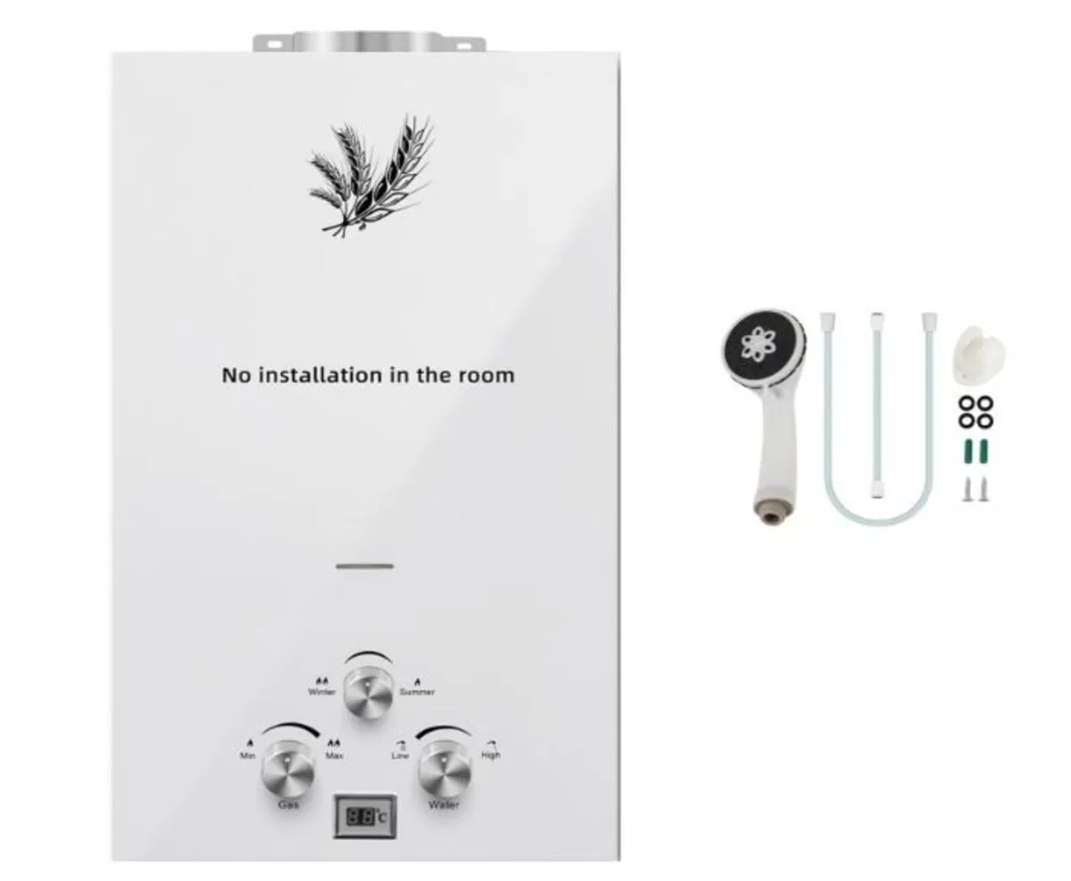 Gas Water Heater, 10 L, LPG - Image 1
