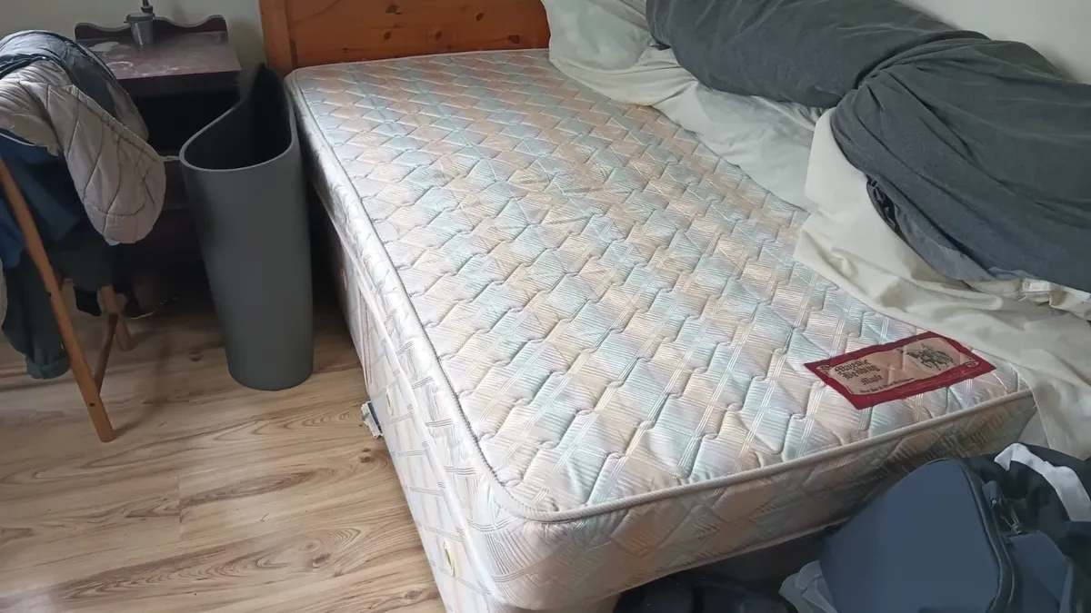 Free double bed frame + mattress – Chapelizod D20