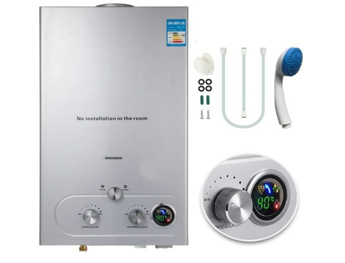 Propane Gas Instantaneous Water Heater 6-18 Litres - Image 4