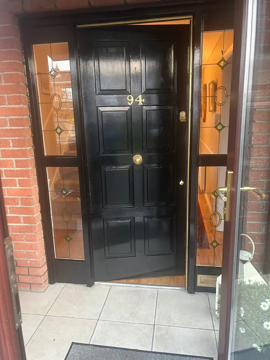 Teak Front and back door - Image 1