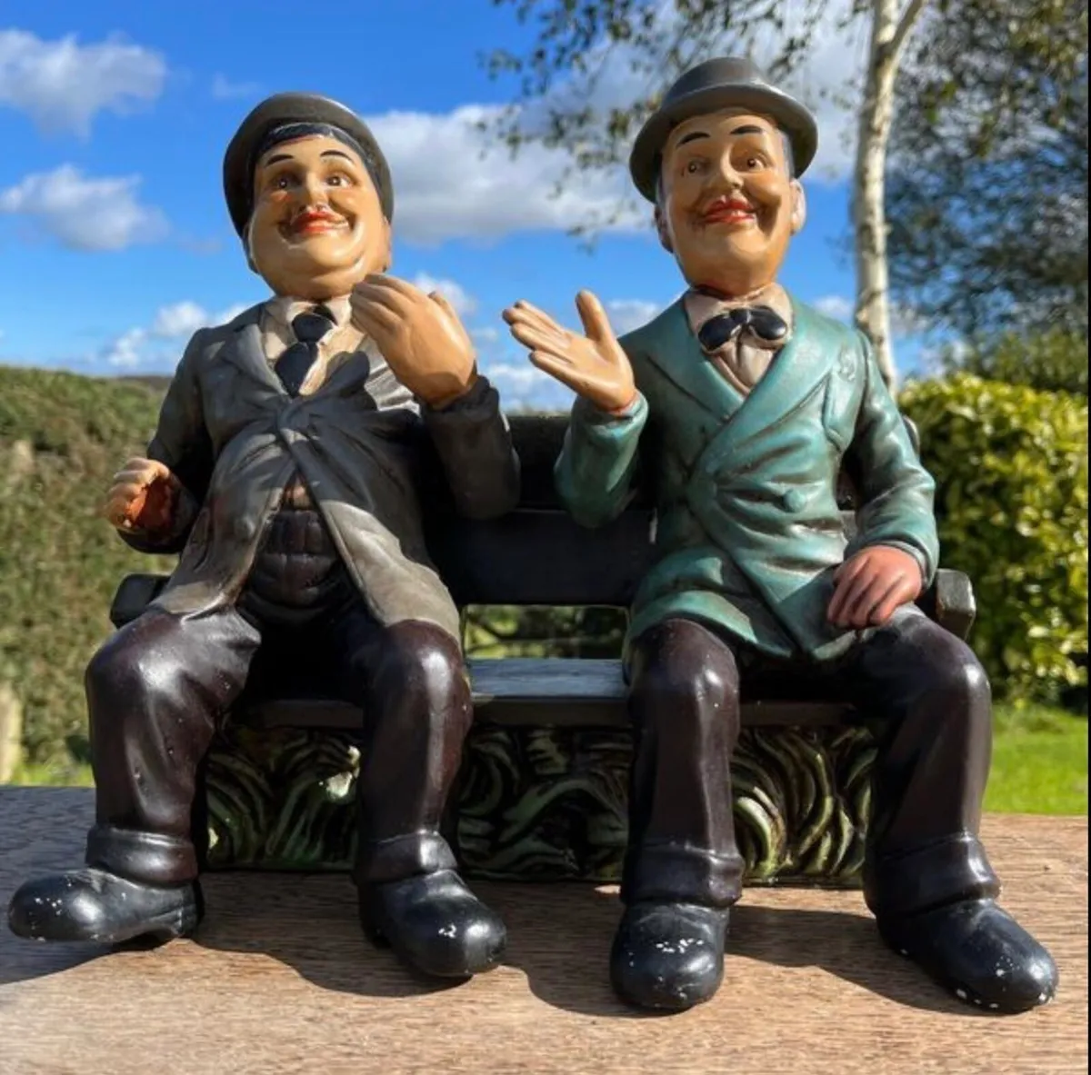 Laurel and Hardy Figurine - Image 1