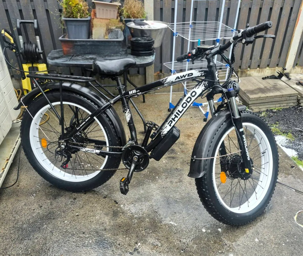 ADULTS PHILODO AWD AND FAT TYRES E-BIKE CONDITION - Image 1