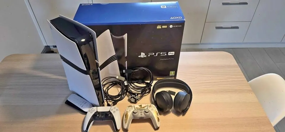 Playstation 5 Pro With Accessories and Extras - Image 1