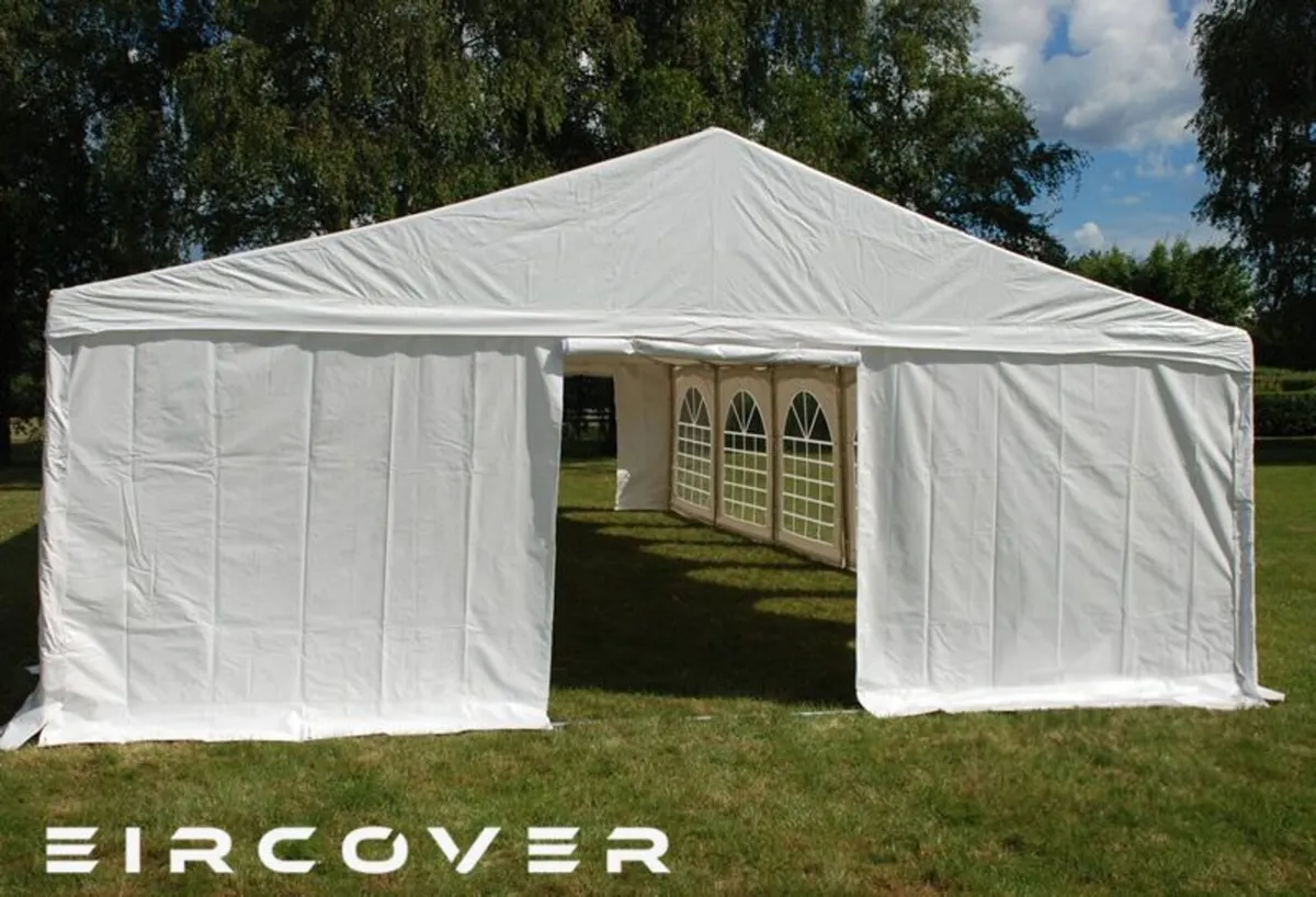 Premium Marquee 6 x 12 PVC (20' -40') /ground bars - Image 1