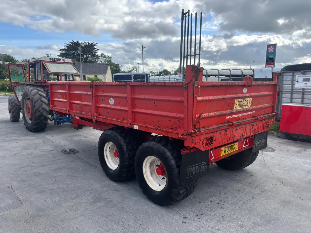 woods 14ft tipper trailer - Image 2