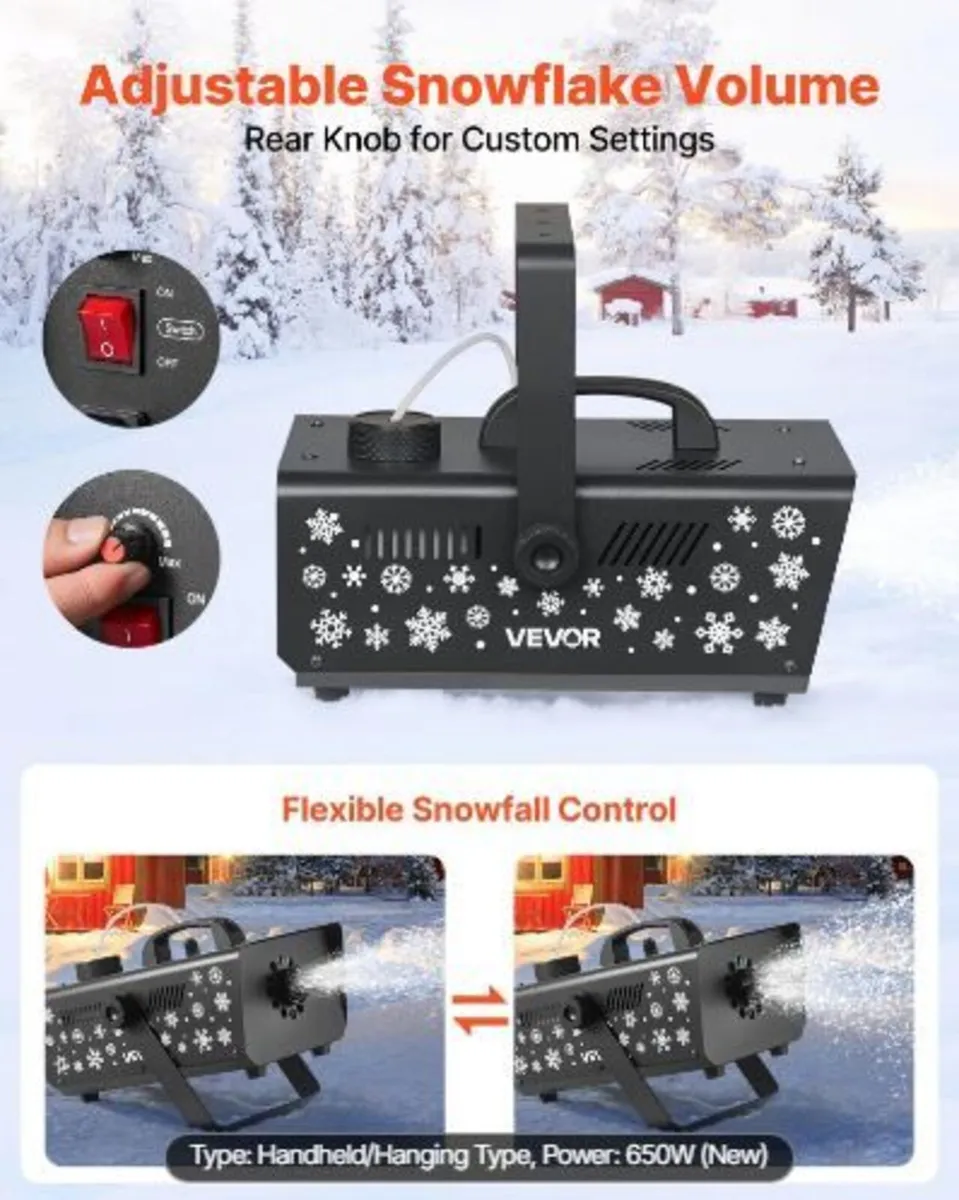 Snow Machine, Powerful 650W - Image 3