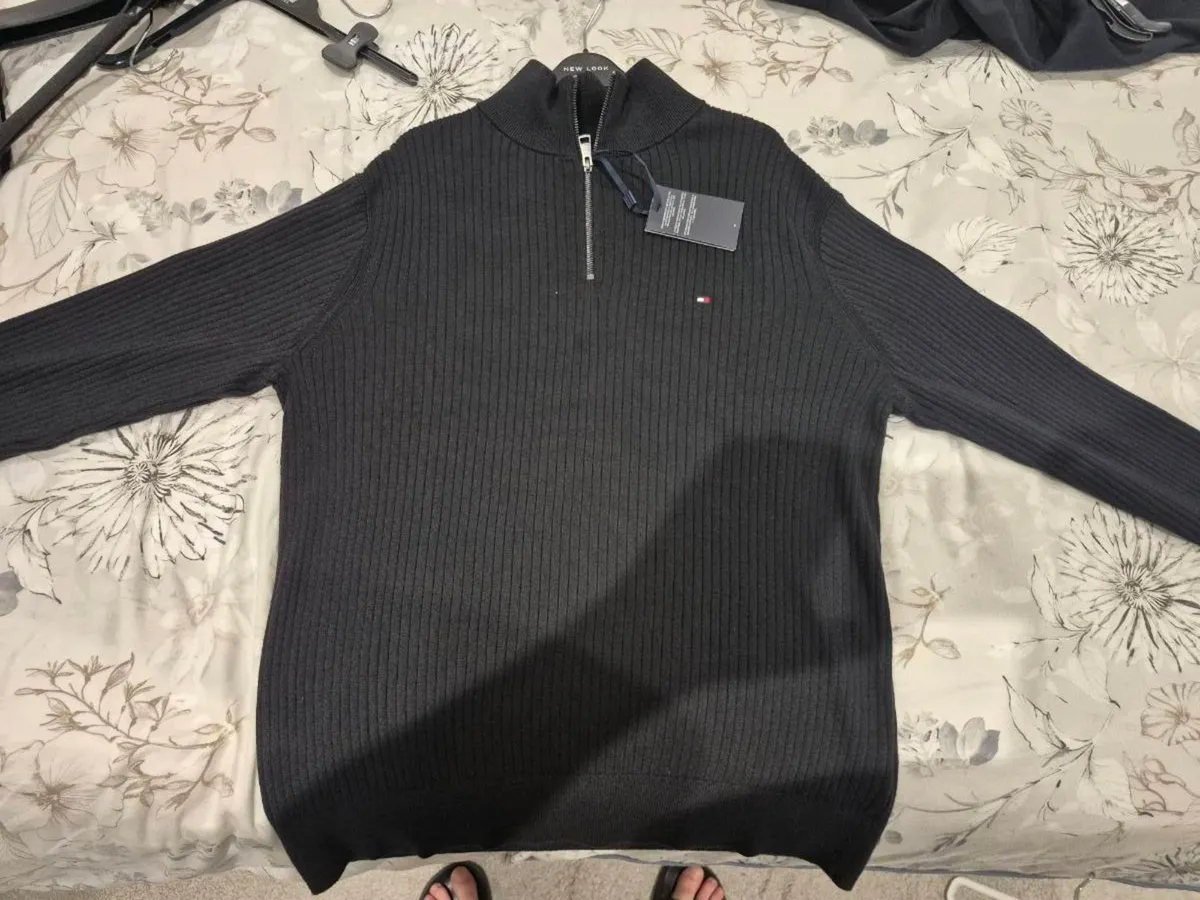 Tommy Hilfiger Pima Cashmere Half Zip - Image 1